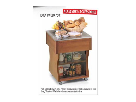 Carrello neutro modello Delizie Table 75.